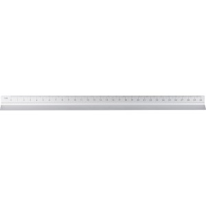 H�romsz�g vonalz�, 30 cm, ez�st