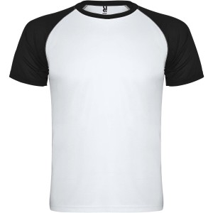 Roly Indianapolis r�vid ujj� uniszex sportp�l�, White, Black