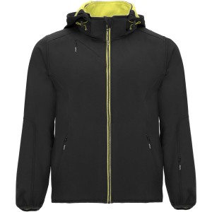 Roly Siberia uniszex softshell dzseki, Black