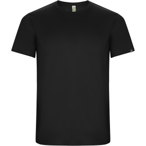 Roly Imola frfi sportpl, Solid black (T-shirt, pl, kevertszlas, mszlas)