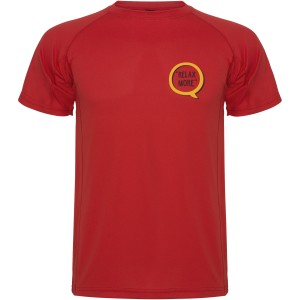 Roly Montecarlo frfi sportpl, Red (T-shirt, pl, kevertszlas, mszlas)