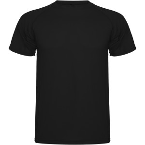 Roly Montecarlo frfi sportpl, Solid black (T-shirt, pl, kevertszlas, mszlas)